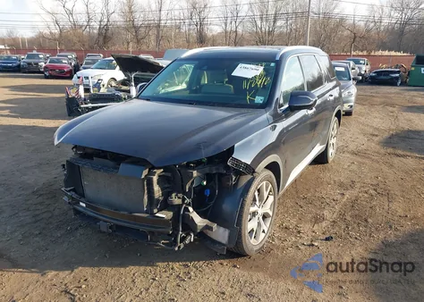 2022 Hyundai Palisade Sel из США, поврежденный, VIN KM8R3DHE4NU378498
